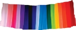 Silk Chakra Scarves - 20 Pack  